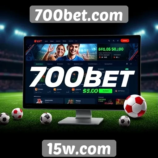 Interface moderna e acessível do 700bet.com